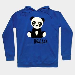 Hello Panda Lover sweet cute panda Hoodie